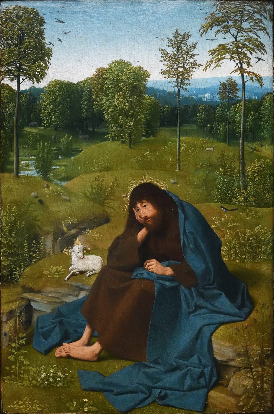Saint John the Baptist in the Wilderness, by Geertgen tot Sint Jans