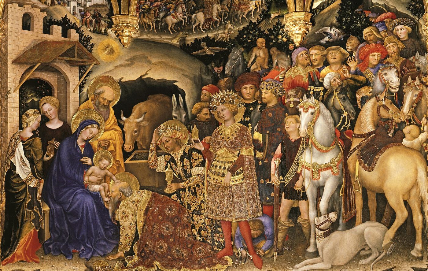 The Adoration of the Magi, by Gentile da Fabriano
