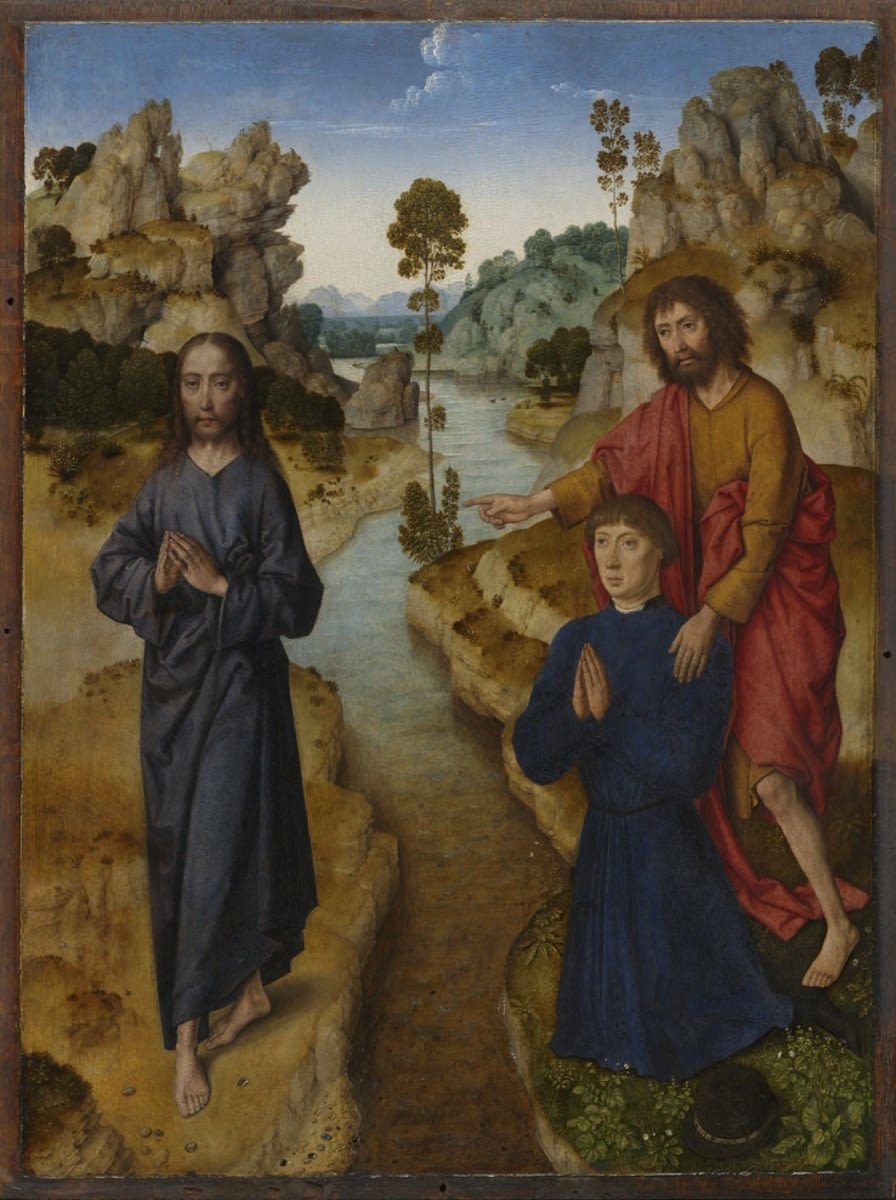Behold the Lamb of God, by Dieric Bouts