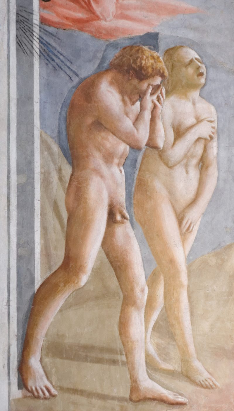 The Expulsion from the Garden of Eden, by Masaccio
