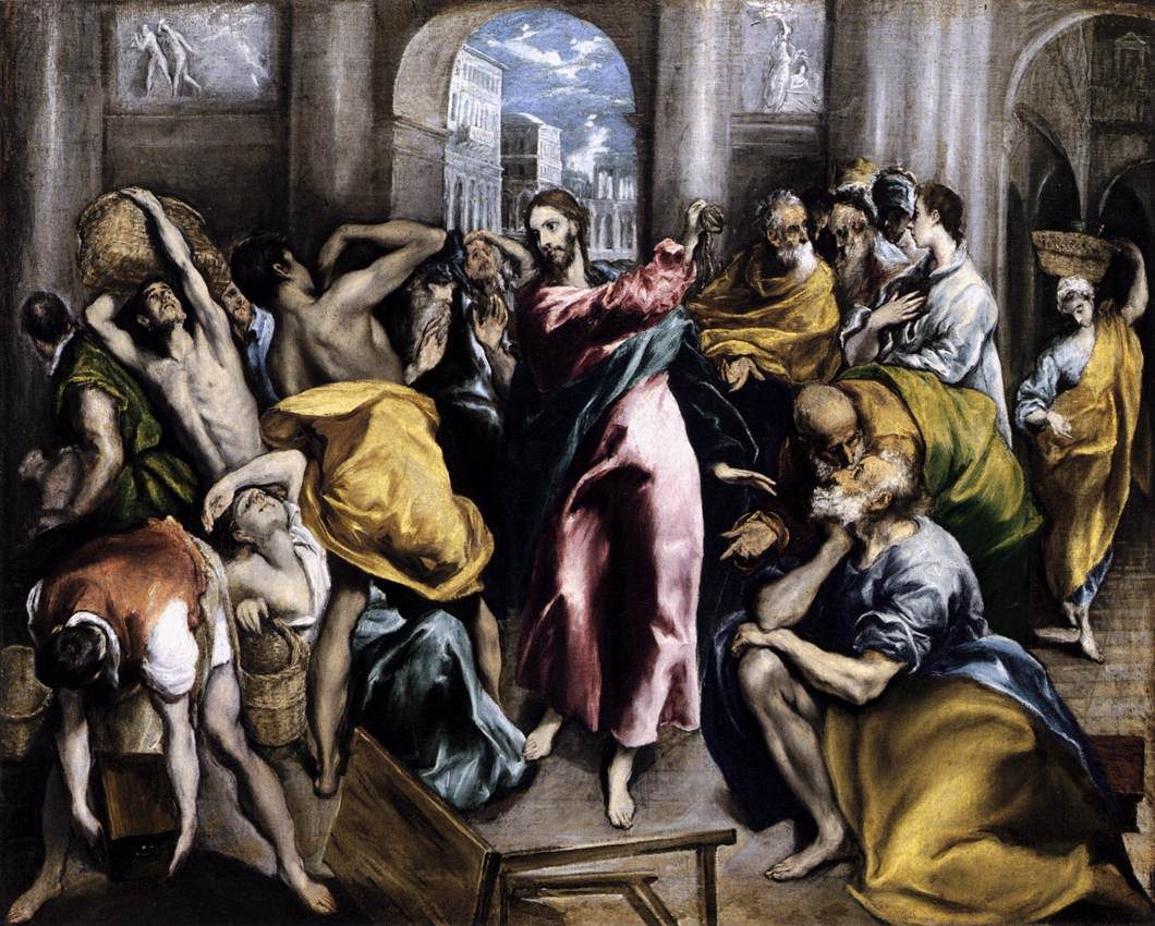 The Purification of the Temple, by El Greco