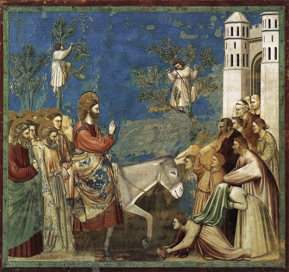 The Entry into Jerusalem, by Giotto