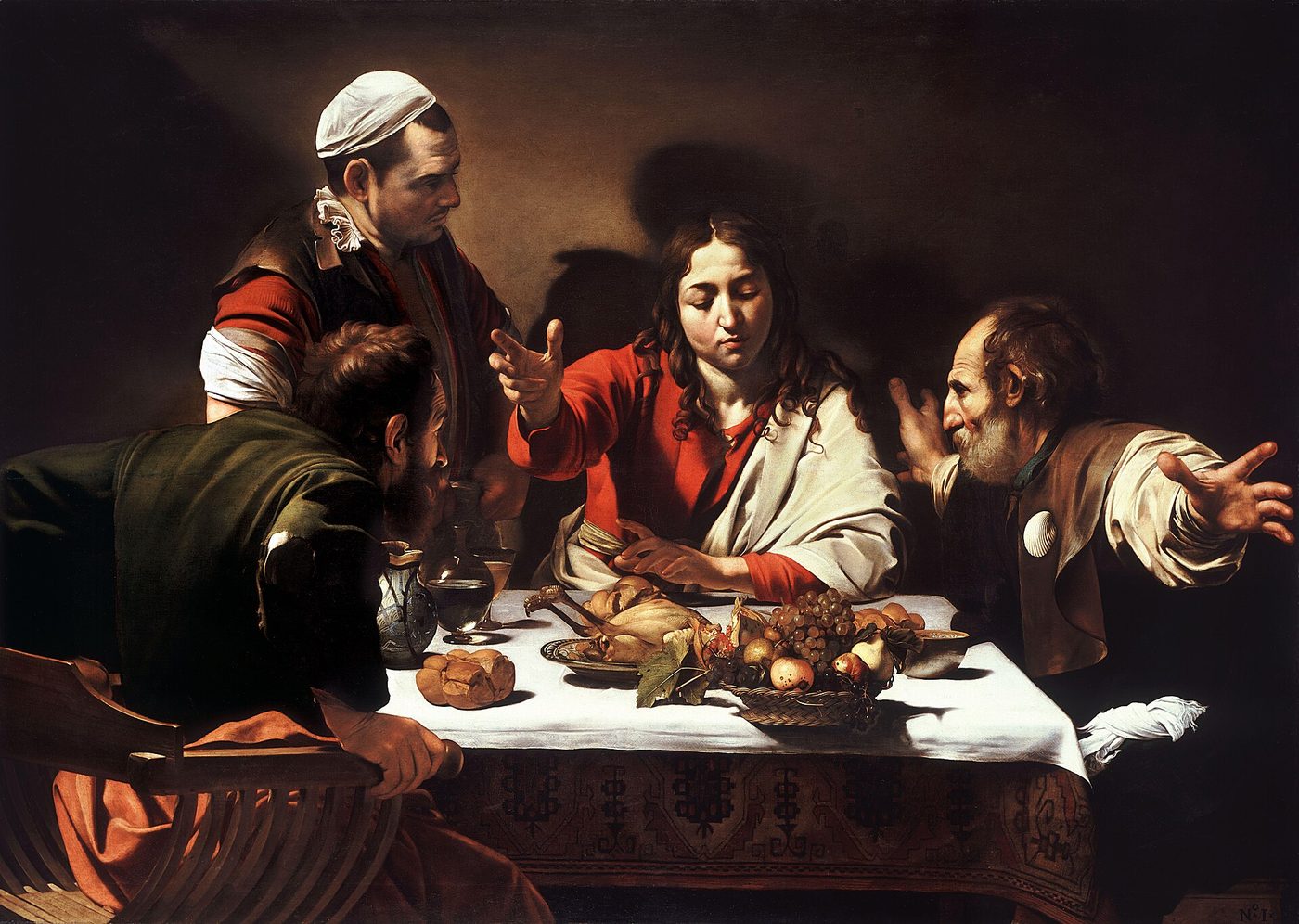 The Supper at Emmaus, by Caravaggio
