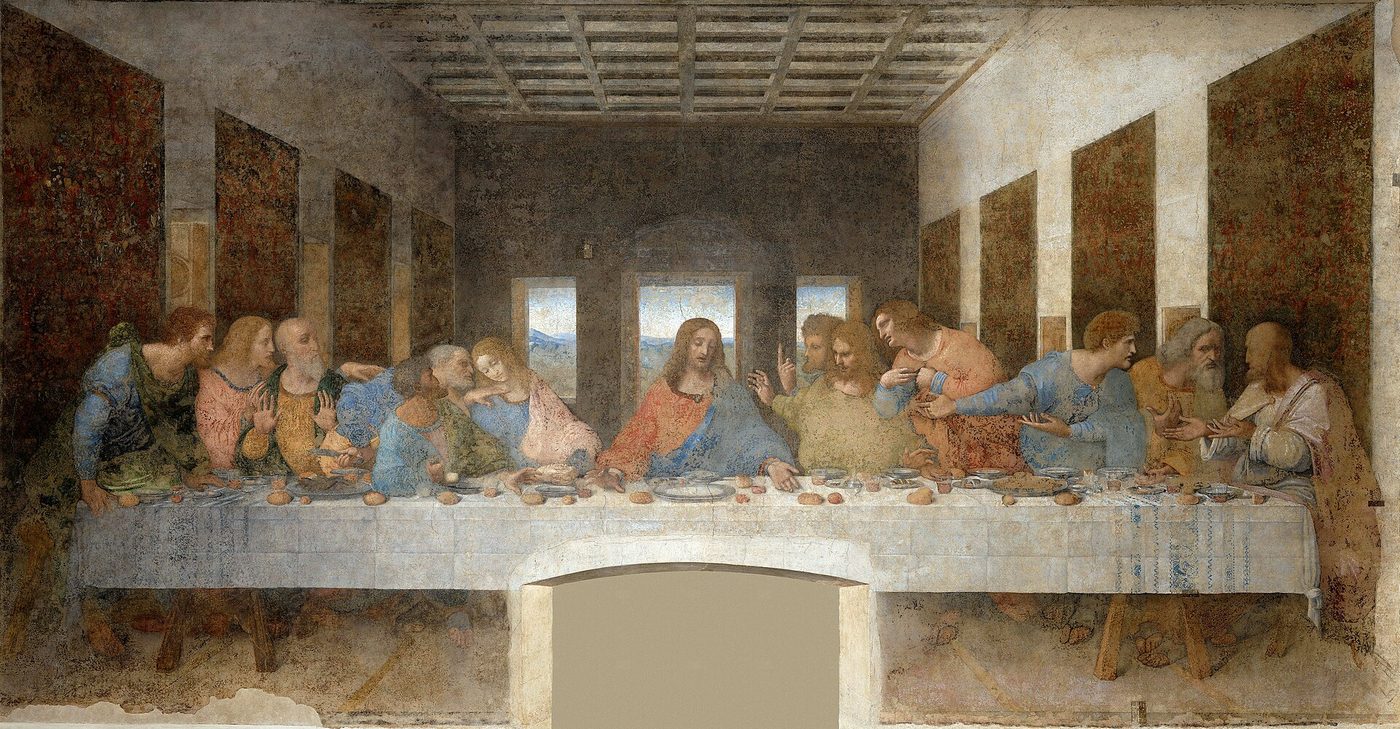 The Last Supper, by Leonardo da Vinci