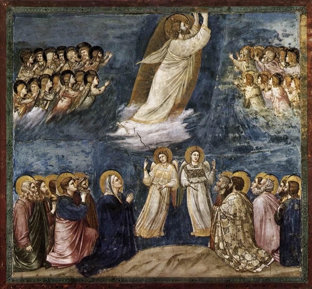 The Ascension, by Giotto