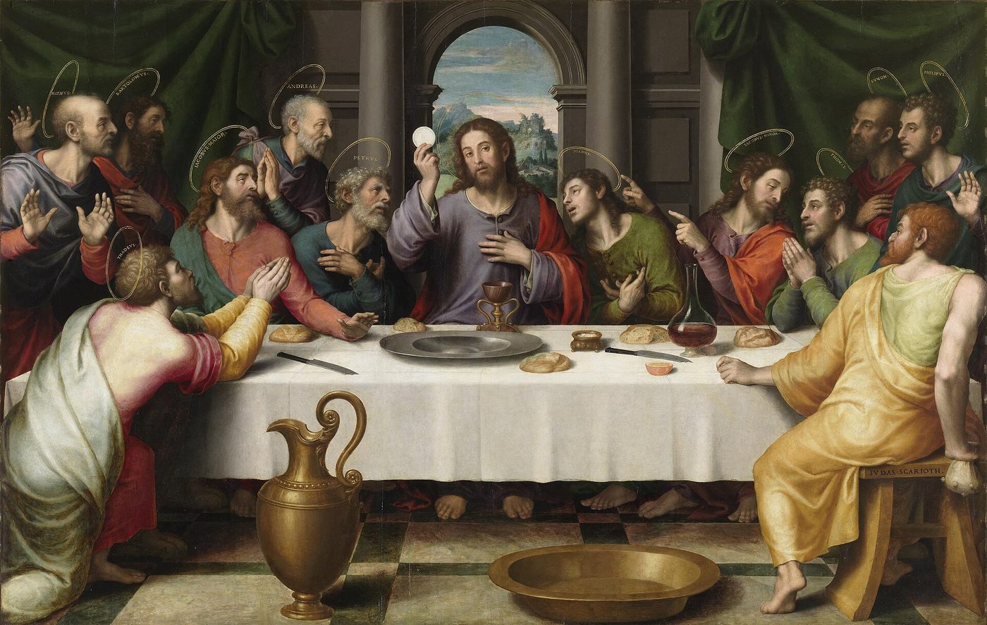 The Last Supper, by Juan de Juanes