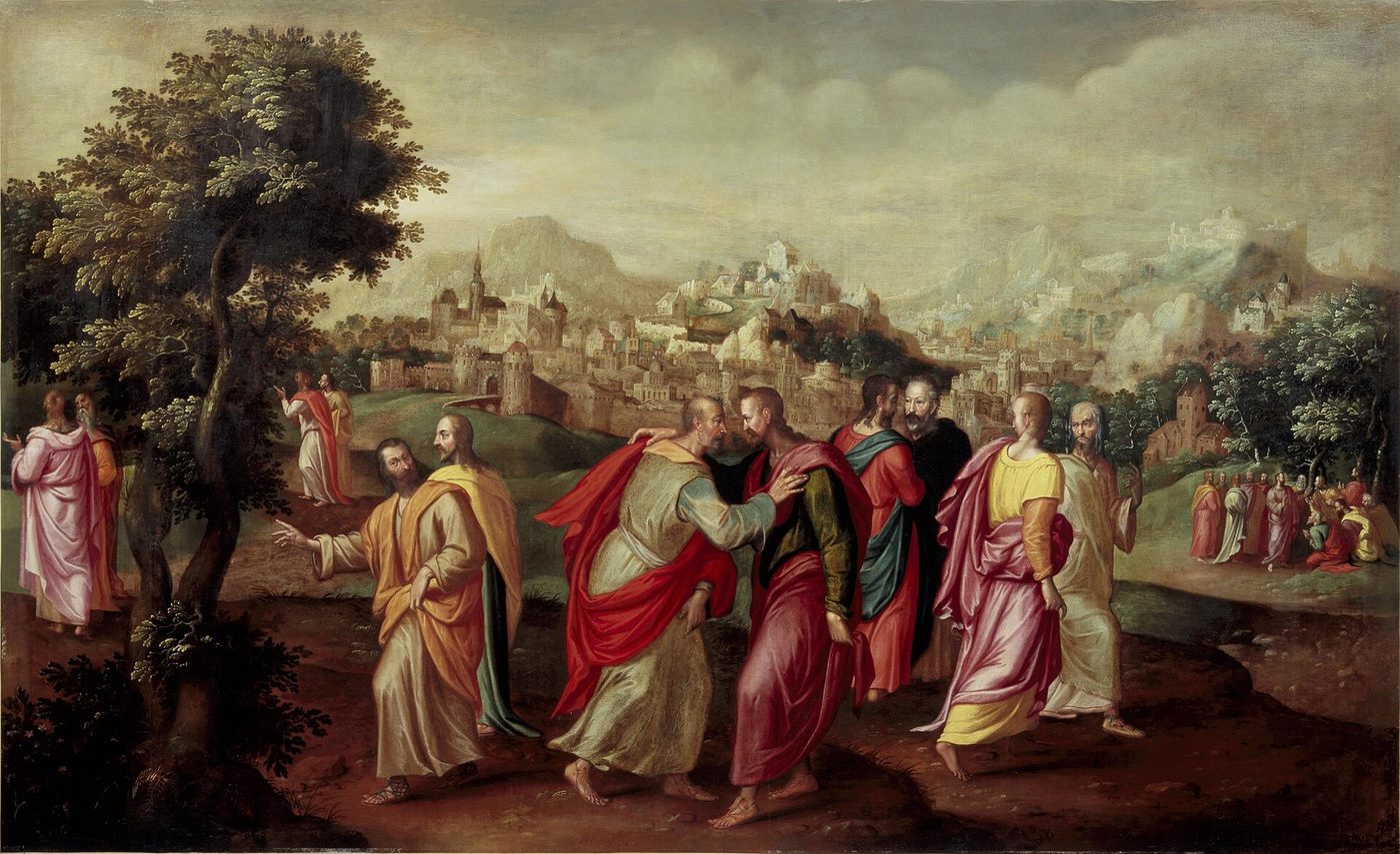 The Sending of the Twelve Apostles, by Netherlandish School
