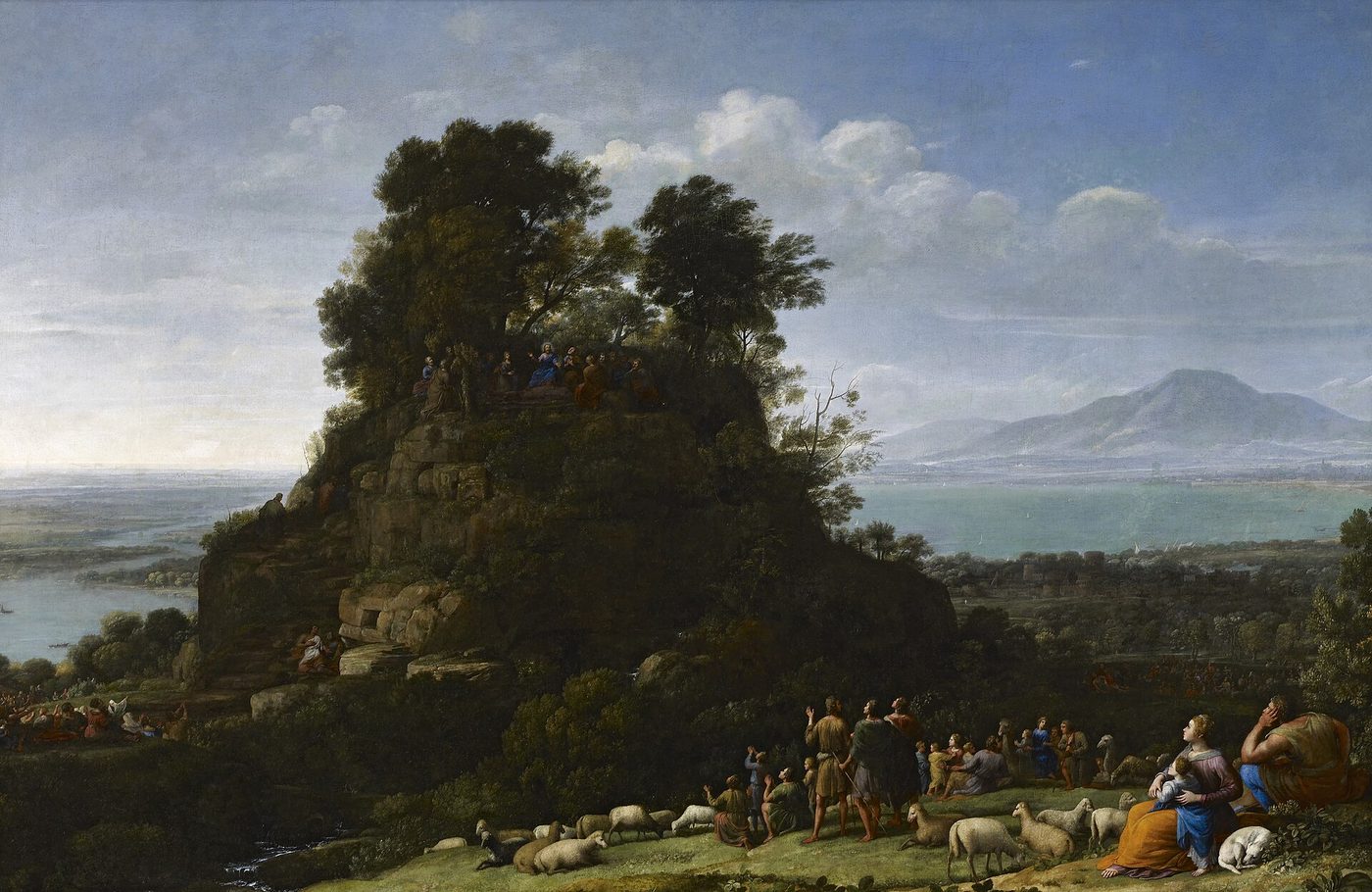 The Sermon on the Mount, by Claude Lorrain