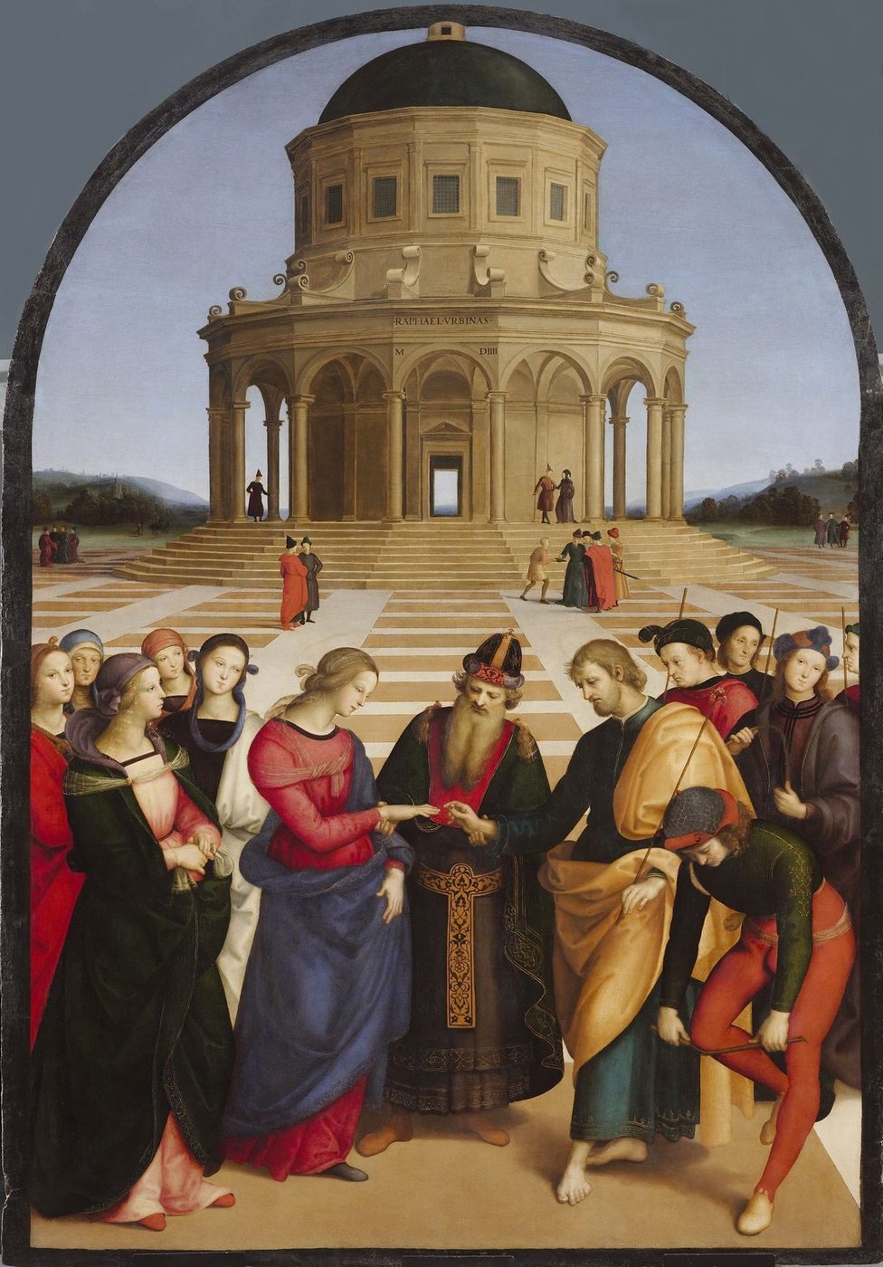 The Marriage of the Virgin, by Raphael