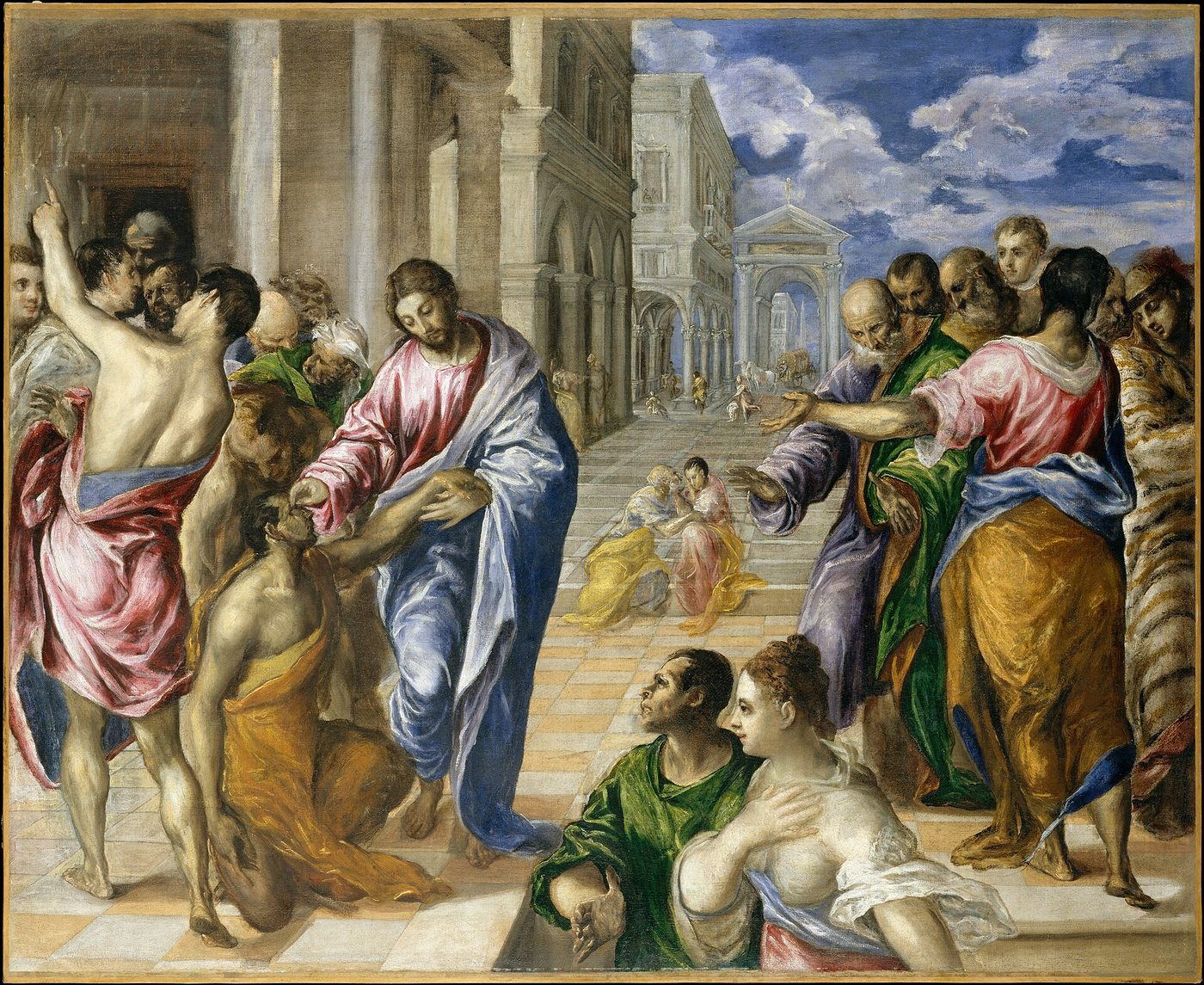 Christ Healing the Blind, by El Greco