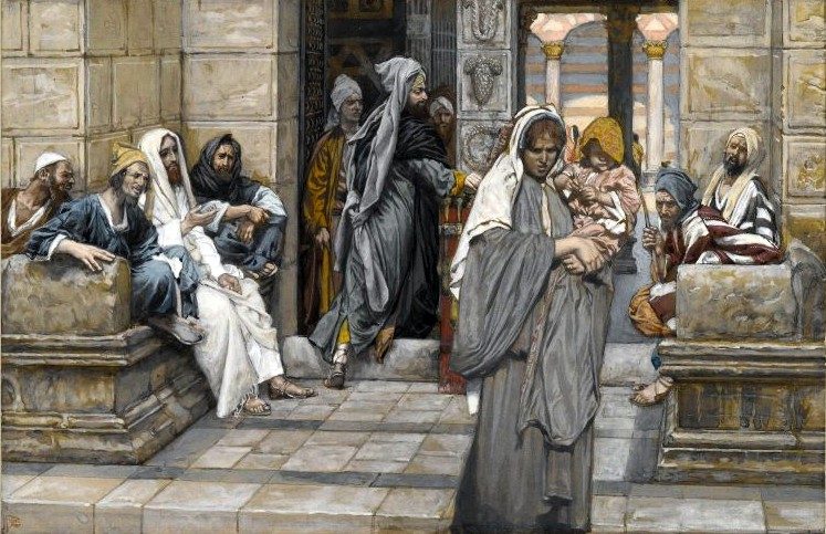 The Widow's Mite, by James Tissot