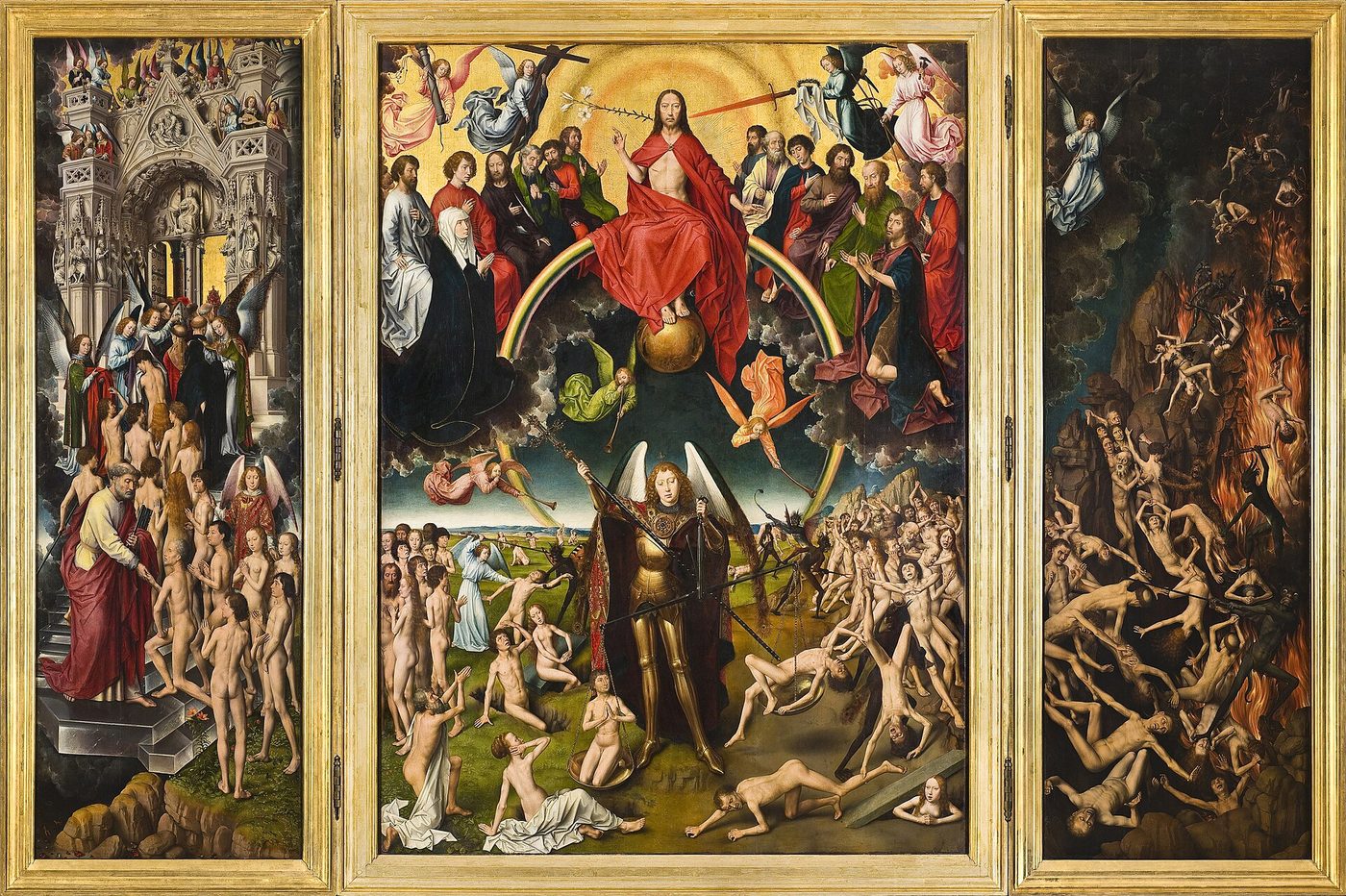 The Last Judgment, by Hans Memling